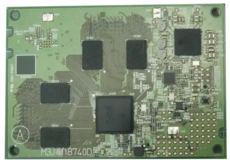 SYNC® 3 Head Unit - Bottom Circuit Board Removed (Bottom of Board)