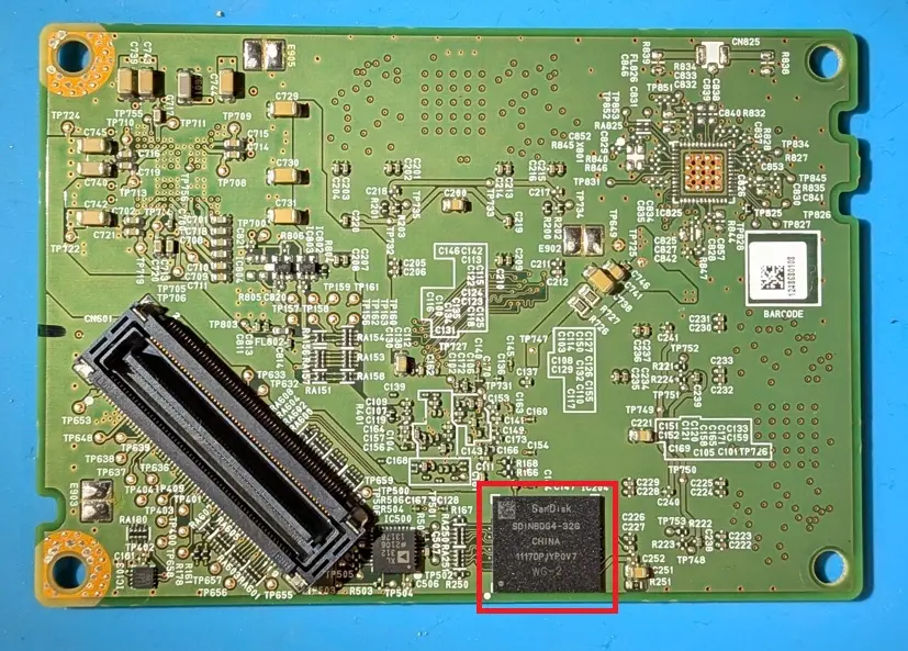 SYNC® 3 Head Unit - Main Memory Chip